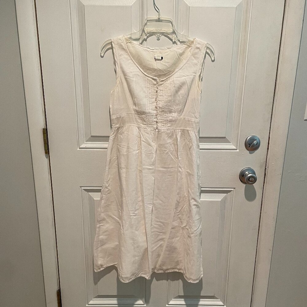 J. Crew Pintucked Midi Dress, 6